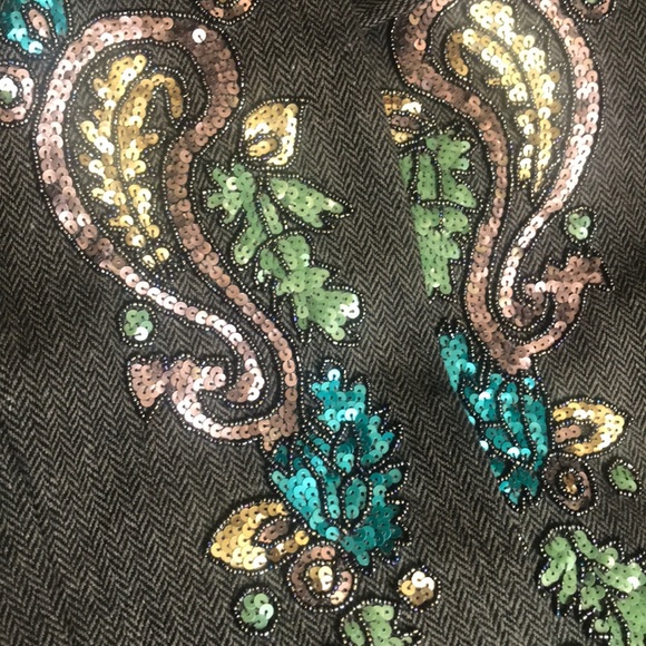 NEW! OXMO Sequin embellished coat | Size S - Picture 8 of 8